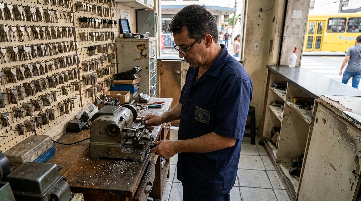 Cópia de Chave Residencial perto de mim em Aparecida de Goiânia‑GO
