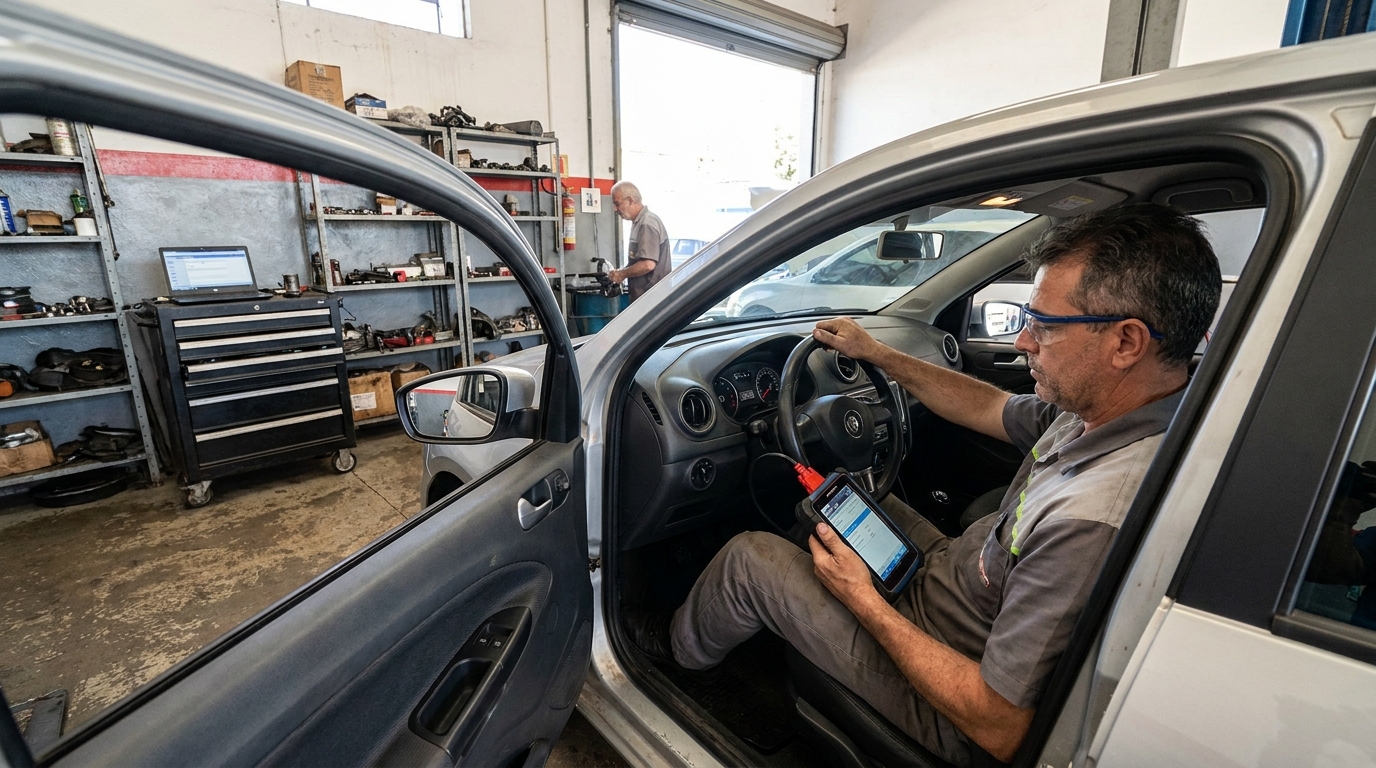 Reset de Airbag profissional em Aparecida de Goiânia‑GO